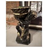 Glazed chalk? Angel figurine