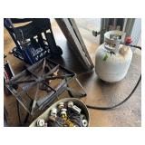 Propane tank w/burner