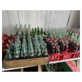 Large lot of misc Coke bottles