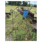 Metal step frame