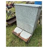 Galvanized feeder