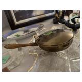 Wood handle crumb catcher