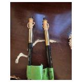 Pair of Mr Peanut pens