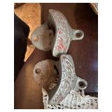 Pair of Coca Cola bottle openers