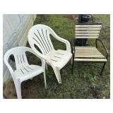 MIsc outdoor chairs