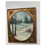 Nice wooden frame Painting