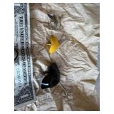 Bat shape fishing lures