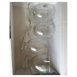 Etched glass set