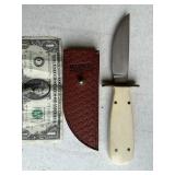 Marbles Knife w/ leather sleeve