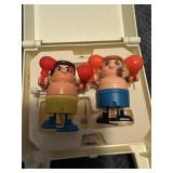 Wind Up figurines Bumbling Boxing game