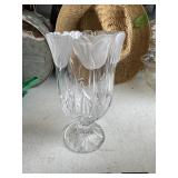 Tulip glass vase