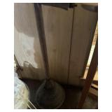 Old wooden handle washer plunger