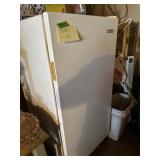 Upright freezer-works