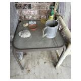 Outdoor drink table