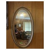 Oval mirror