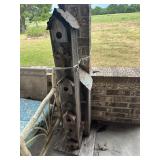 4ft Wooden birdhouse
