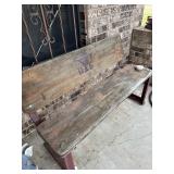 Outdoor bench