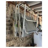 Alum folding chairs