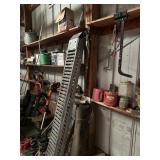 Misc contents of garage walls