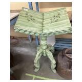 Handpainted wooden podium/bookstand