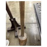 Wooden plunger/club?