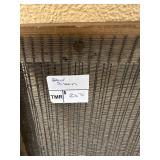 Wood frame screen