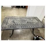 Alum outdoor table