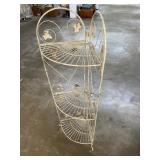 Folding metal palnt stand-4ft
