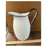 Enamel pitcher