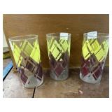 Vintage tea glasses