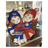 2 Paper vintage Campbells Soup kids