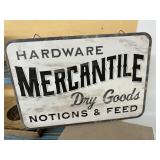 Hardware Mercantile sign