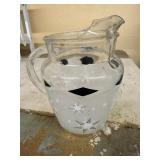 Glass pitcher