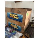 Wooden fruit crate