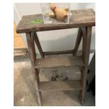 Wooden ladder