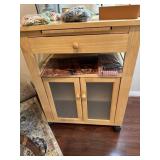Rolling kitchen cart