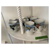 Misc handpainted mugs