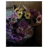 Wooden handmade basket