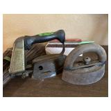 Pair of old irons