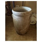 Old Galzed butter churn crock