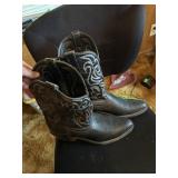 Mens leather boots size 11ish