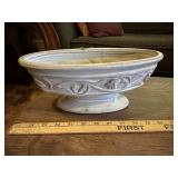 Glazed planter