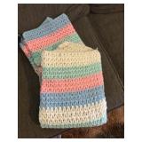 Crocheted blanket