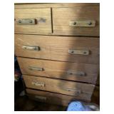 Wooden chest of drawers
