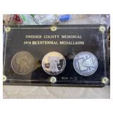 1976 Swisher County BiCentennial medallions