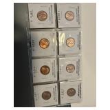 Uncirculated US pennies