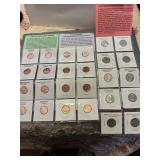 Lincoln, Westward and US Commerative coins