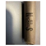 Roll of 1963-D US nickels