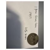 1957 Silver Mexican coin-10%