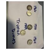 Misc lot of Truman dimes
